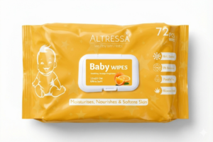 ALTRESSA BABY WIPES 72 PULLS (TANGY ORANGE FRAGRANCE)