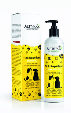 TICK REPELLENT SHAMPOO 200ML. (FOR DOGS & CATS)