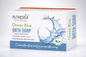 Ocean Blue Bath Soap 100gm x 3 pcs.